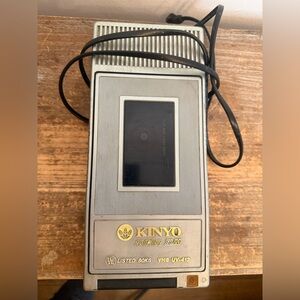 Kinyo Super Slim VHS Video Tape Rewinder 80K5 UV-413 Works
